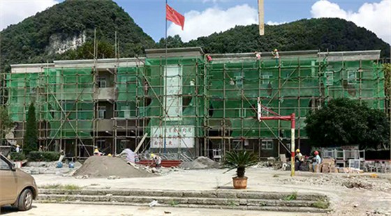 數(shù)碼彩學(xué)校外墻涂料養(yǎng)護膩子僅需24小時