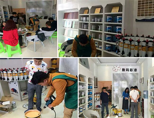 【油漆代理】可喜！數(shù)碼彩貴州興義油漆加盟店隆重開業(yè)！