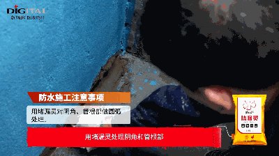 墻壁當然要天衣無縫，防水涂膜怎能開裂！